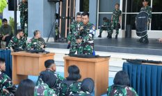 Asah Keterampilan dan Kesiapsiagaan Prajurit, Kodaeral XII Gelar Latihan Senjata