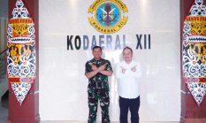 Perkuat Sinergi Maritim dan Ekonomi, Kodaeral XII Terima Kunjungan Ketua KADIN Kota Medan