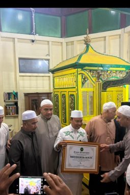 Safari Ramadhan, Kapolresta Pontianak Gelar Subuh Keliling di Masjid Jami’ Sultan Syarif Abdurrahman