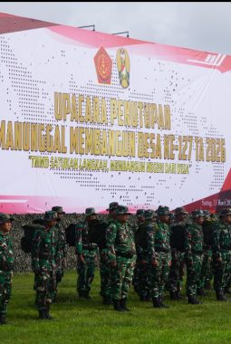 Pangdam XII/Tpr Tutup TMMD ke-127 di Sintang, Tekankan Percepatan Kesejahteraan Desa