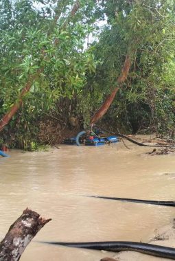 Aktivitas PETI Marak, Polsek Meliau Beri Peringatan Tegas di Lapangan