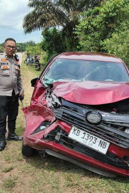 Mobil Taft Diduga Alami Gangguan, Tabrakan Tak Terhindarkan di Parindu