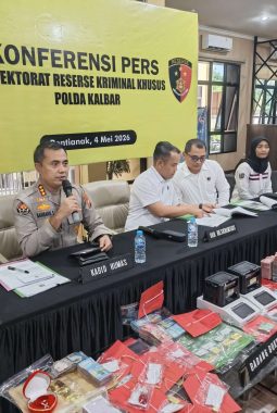 Polda Kalbar Ungkap 42 Kasus PETI dan Migas, Puluhan Tersangka Diamankan
