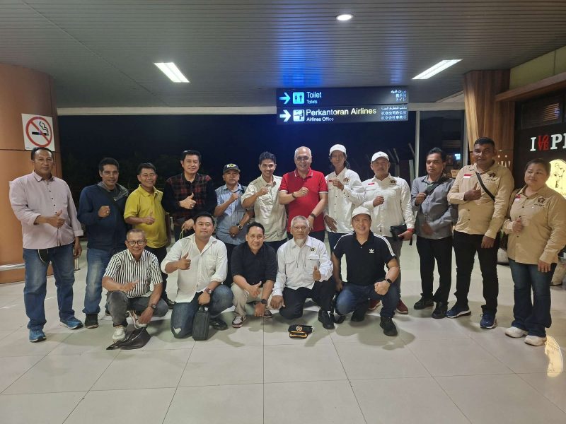 Ketua Umum Persatuan Wartawan Indonesia (PWI) Pusat, Akhmad Munir, telah tiba di Pontianak, 8 Juni 2026