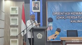 pembukaan Orientasi Kewartawanan dan Keorganisasian OKK PWI Kalimantan Barat Angkatan ke-V , 9Juni 2026