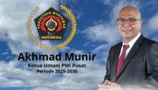 Ketua Umum PWI Pusat Akhmad Munir dijadwalkan hadir di Pontianak untuk membuka kegiatan Orientasi Kewartawanan dan Keorganisasian (OKK) ke-V PWI Kalimantan Barat yang akan digelar pada 9 Juni 2026.