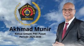 Ketua Umum PWI Pusat Akhmad Munir dijadwalkan hadir di Pontianak untuk membuka kegiatan Orientasi Kewartawanan dan Keorganisasian (OKK) ke-V PWI Kalimantan Barat yang akan digelar pada 9 Juni 2026.