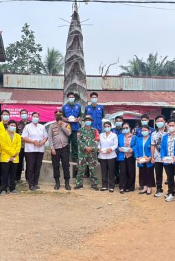 1.200 Masker untuk Warga Bonti, Bentuk Kepedulian di Tengah Kabut Asap