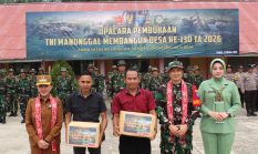 Kodim 1210/Landak Gelar TMMD ke-130 Tahun 2026, Bupati Landak Resmi Buka Program Pembangunan Desa di Amboyo Selatan.