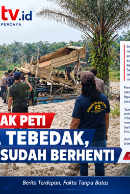 Polisi Tindak PETI di Desa Tebedak, Aktivitas Sudah Berhenti